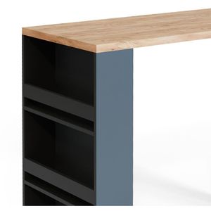 Produktbild für Bartisch Vicco goldkraft eiche / anthrazit