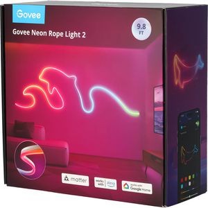Produktbild für Lichtschlauch Govee Neon Rope Light 2, LED, weiß + farbig