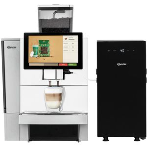 Produktbild für Kaffeevollautomat Bartscher KV1 Deluxe, 190033, weiß