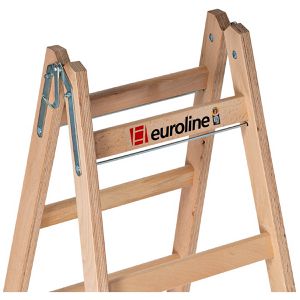 Produktbild für Stehleiter Euroline Nr. 12506, 1250607, beidseitig begehbar