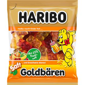 Produktbild für Fruchtgummis Haribo Saft Goldbären Minis