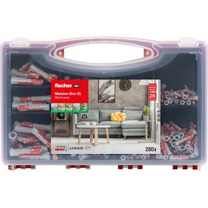 Produktbild für Dübel Fischer 577157, 2-K-Dübel Meister-Box XL Wohnraum