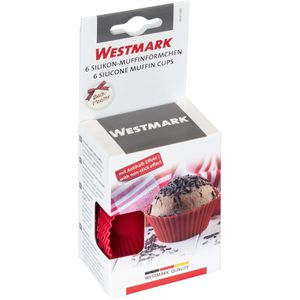 Produktbild für Muffinförmchen Westmark 3014226 wiederverwendbar, aus Silikon