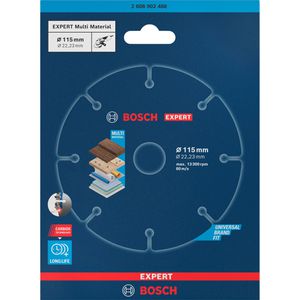 Produktbild für Trennscheibe Bosch Expert Multi Material Carbide, 2608902488