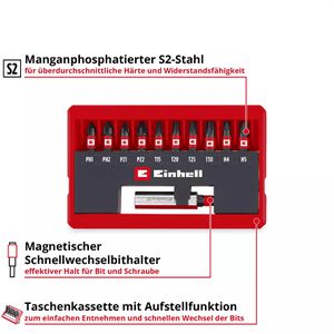 Produktbild für Bitset Einhell Pocket-Set, Impact, 118673