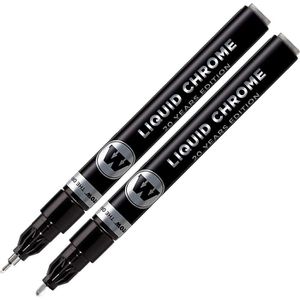 Produktbild für Lackmarker Molotow Liquid Chrome, permanent, chrom
