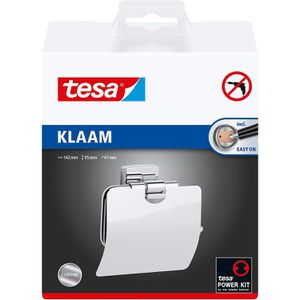 Produktbild für Toilettenpapierhalter Tesa Klaam, verchromt