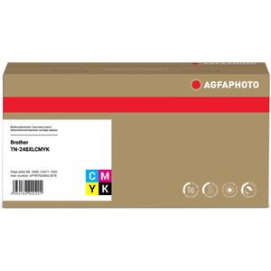 Produktbild für Toner AgfaPhoto für Brother TN-248XLVAL Multipack