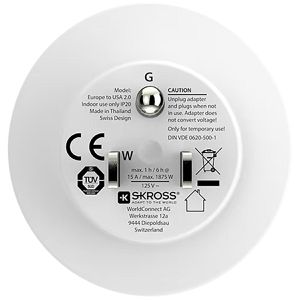 Produktbild für Reiseadapter SKROSS Europe to USA