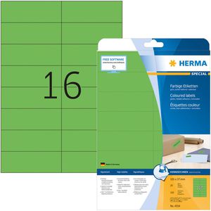 Produktbild für Universaletiketten Herma 4554, Special, grün