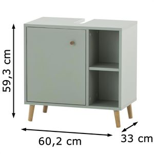 Produktbild für Waschbeckenunterschrank Schildmeyer Bjarne 153170, stehend