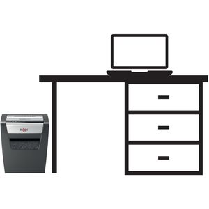 Produktbild für Aktenvernichter Rexel 2104571EU Momentum X410, schwarz