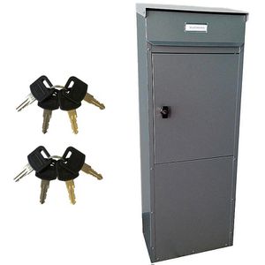 Produktbild für Briefkasten SafePost ScanPro 855 Tiamat, anthrazit, aus Stahl