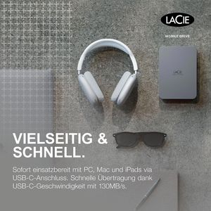 Produktbild für Festplatte LaCie Mobile Drive Secure STLP2000400