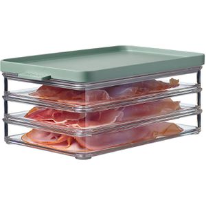 Produktbild für Aufschnittbox Mepal Omnia Kühlschrankdose, aus Kunststoff