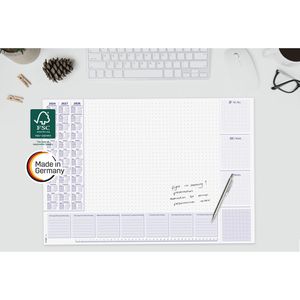 Produktbild für Schreibunterlage Sigel H6355, Lilac, weiß / lila