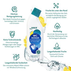 Produktbild für WC-Reiniger HAKA Citrus, Gel