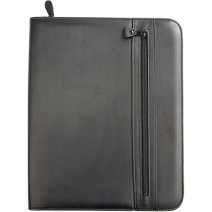 Produktbild für Schreibmappe Alassio 30042, Milano, schwarz, Kunstleder