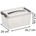 Zusatzbild Aufbewahrungsbox Sunware Q-Line Box 78200609, 6L