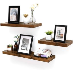 Produktbild für Wandregal Vasagle LWS28BX, vintage braun