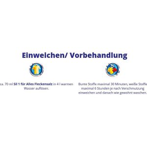 Produktbild für Fleckenentferner Sil 1 für Alles, Fleckensalz