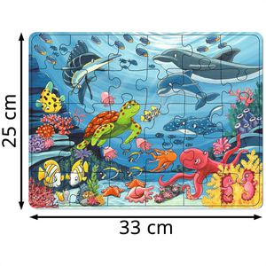 Produktbild für Puzzle Ravensburger 05566, Unten im Meer