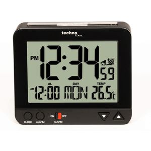Produktbild für Wecker Technoline WT 195 schwarz, digital