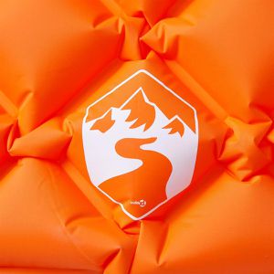 Produktbild für Isomatte vidaXL 4007109, orange, aufblasbar