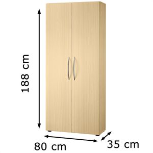 Produktbild für Aktenschrank Hammerbacher B-Serie, aus Holz