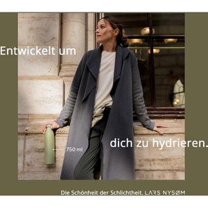 Produktbild für Trinkflasche LARS-NYSØM Ren Sage Green