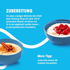 Produktbild für Milchreis More Protein Original Taste