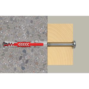 Produktbild für Schrauben-Dübel-Set Fischer 553880, Ready2Fix Fensterschutz