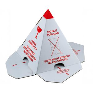 Produktbild für Palettenhütchen WIHEDÜ Nicht stapeln, 200 x 200 x 220 mm