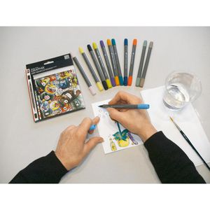 Produktbild für Aquarellstifte Marabu Aqua Pen Graphix, Mega Mash