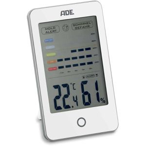 Produktbild für Thermo-Hygrometer ADE WS1700, digital, weiß