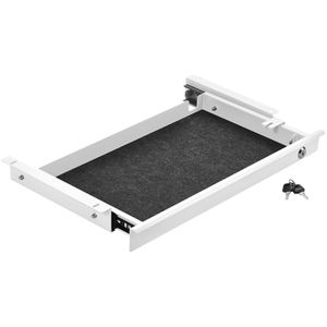 Produktbild für Unterbau-Schublade SO-TECH CAVO, weiß, aus Metall