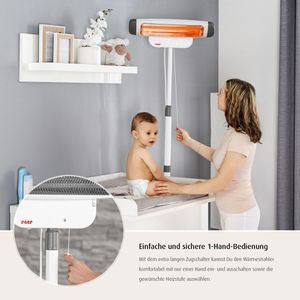 Produktbild für Heizstrahler reer FeelWell 2in1 1928, indoor