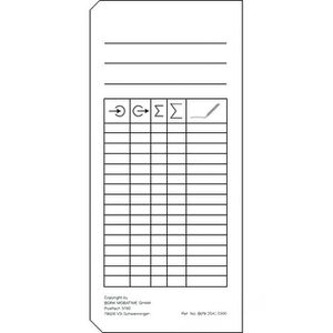 Produktbild für Stempelkarte Bürk Typ 2-4