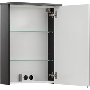 Produktbild für Spiegelschrank Schildmeyer Sarah 152611, schwarz