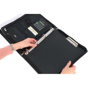 Produktbild für Schreibmappe Alassio 30061, Bosa, Echt Leder, A4