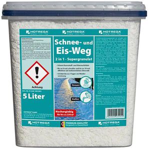Auftaugranulat Hotrega Schnee- und Eis-Weg 2 in 1
