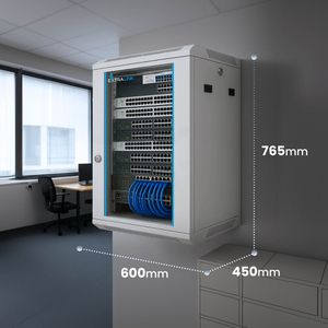 Produktbild für Netzwerkschrank Extralink Standard, EX.14336, 19 Zoll