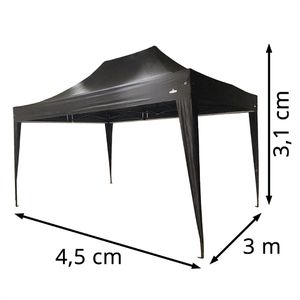 Produktbild für Pavillon Grillfürst 18-009, schwarz