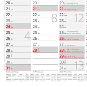 Produktbild für Plakatkalender Zettler 939, Jahr 2027
