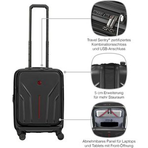 Produktbild für Koffer Wenger Amplix Carry-On, erweiterbar, schwarz
