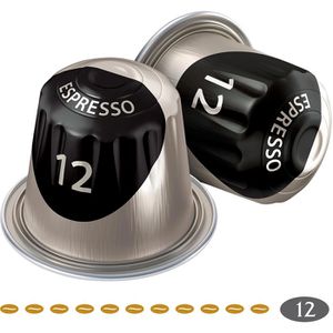 Produktbild für Kaffeekapseln Jacobs Espresso 12 Ristretto