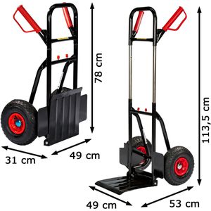 Produktbild für Sackkarre pro-bau-tec Stapelkarre 1-2-3 Profi