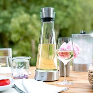 Produktbild für Karaffe Emsa Flow Slim 514233, mit Deckel