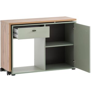 Produktbild für Schreibtisch Möbelpartner Tiny Working, eiche / pistazie