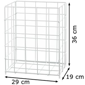 Produktbild für Abfallkorb Fripa 2340012, weiß